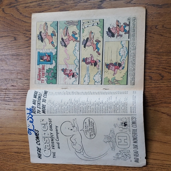 Vintage 60s Little Audrey TV Funtime Vol. 1 No. 1 Harvey Comics Comic Book - Picture 2 of 16